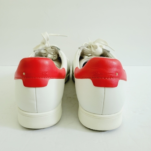 Frankie 4 Drew White Leather Sneakers, Size 9 - Picture 5 of 7